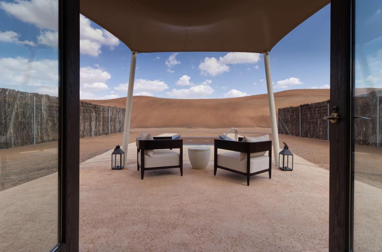 Hotel Al Badayer Retreat By Sharjah Collection Margham Zewnętrze zdjęcie The view from a suite at the Al Maha Desert Resort